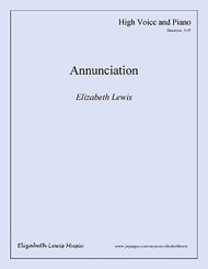Annunciation (High Key) Vocal Solo & Collections sheet music cover Thumbnail